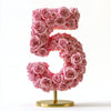 Pink Rose Eternal Number 5 Lamp - Imaginary Worlds