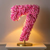 Pink Rose Eternal Number 7 Lamp - Imaginary Worlds