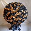 Preserved Black and Gold Roses Flower Bouquet - Imaginary Worlds