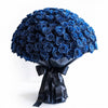 Preserved Blue Roses Flower Bouquet - Imaginary Worlds