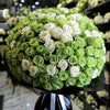 Preserved Green and White Roses Flower Bouquet - Imaginary Worlds