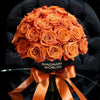 Preserved Orange Roses Flower Bouquet - Imaginary Worlds