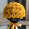 Preserved Yellow Roses Flower Bouquet - Imaginary Worlds