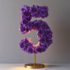 Purple Rose Eternal Number 5 Lamp - Imaginary Worlds