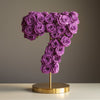 Purple Rose Eternal Number 7 Lamp - Imaginary Worlds