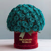 Ramo Buchón Teal Velvet Majesty - Imaginary Worlds
