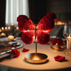 Red Rose Butterfly Lamp - Imaginary Worlds