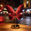 Red Rose Butterfly Lamp - Imaginary Worlds