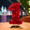 Red Rose Eternal Number 1 Lamp - Imaginary Worlds