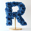 Rhea Blue Rose Letter R Lamp - Imaginary Worlds