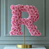 Rhea Pink Rose Letter R Lamp - Imaginary Worlds