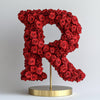 Rhea Red Rose Letter R Lamp - Imaginary Worlds