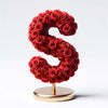 Selene Red Rose Letter S Lamp - Imaginary Worlds