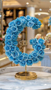 Standing Blue Rose Letter G Lamp - Imaginary Worlds