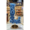 Standing Blue Rose Letter L Lamp - Imaginary Worlds