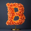 Standing Orange Rose Letter B Lamp - Imaginary Worlds