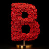 Standing Red Rose Letter B Lamp - Imaginary Worlds