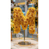 Standing Yellow Rose Letter M Lamp - Imaginary Worlds