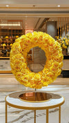 Standing Yellow Rose Letter O Lamp - Imaginary Worlds