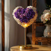 Theseus and Ariadne Mixed Rose Heart Lamp - Imaginary Worlds