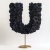 Urania Black Rose Letter U Lamp - Imaginary Worlds