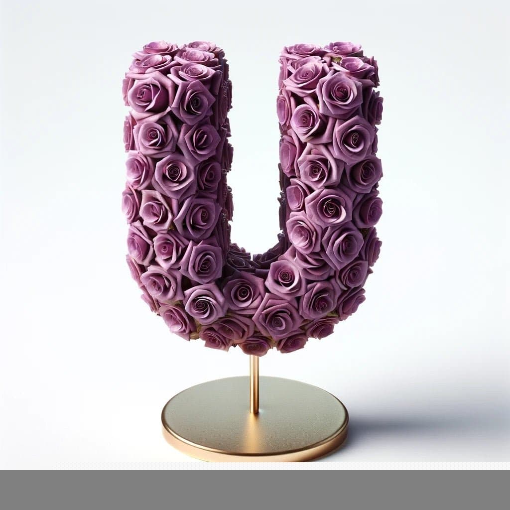 Urania Purple Rose Lamp - Imaginary Worlds