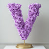 Venus Purple Rose Letter V Lamp - Imaginary Worlds