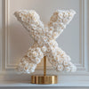 Xanthos White Rose Letter X Lamp - Imaginary Worlds