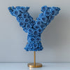 Yale Blue Rose Letter Y Lamp - Imaginary Worlds