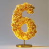 Yellow Rose Eternal Number 6 Lamp - Imaginary Worlds