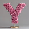 Ygraine Pink Rose Letter Y Lamp - Imaginary Worlds