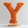 Yperion Orange Rose Letter Y Lamp - Imaginary Worlds