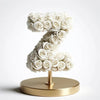 Zeus White Rose Letter Z Lamp - Imaginary Worlds