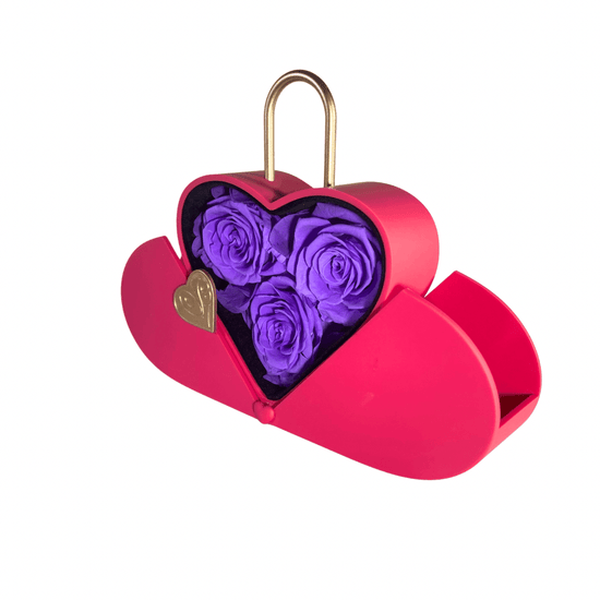 Petite Heart Rose Treasure Box - Imaginary Worlds